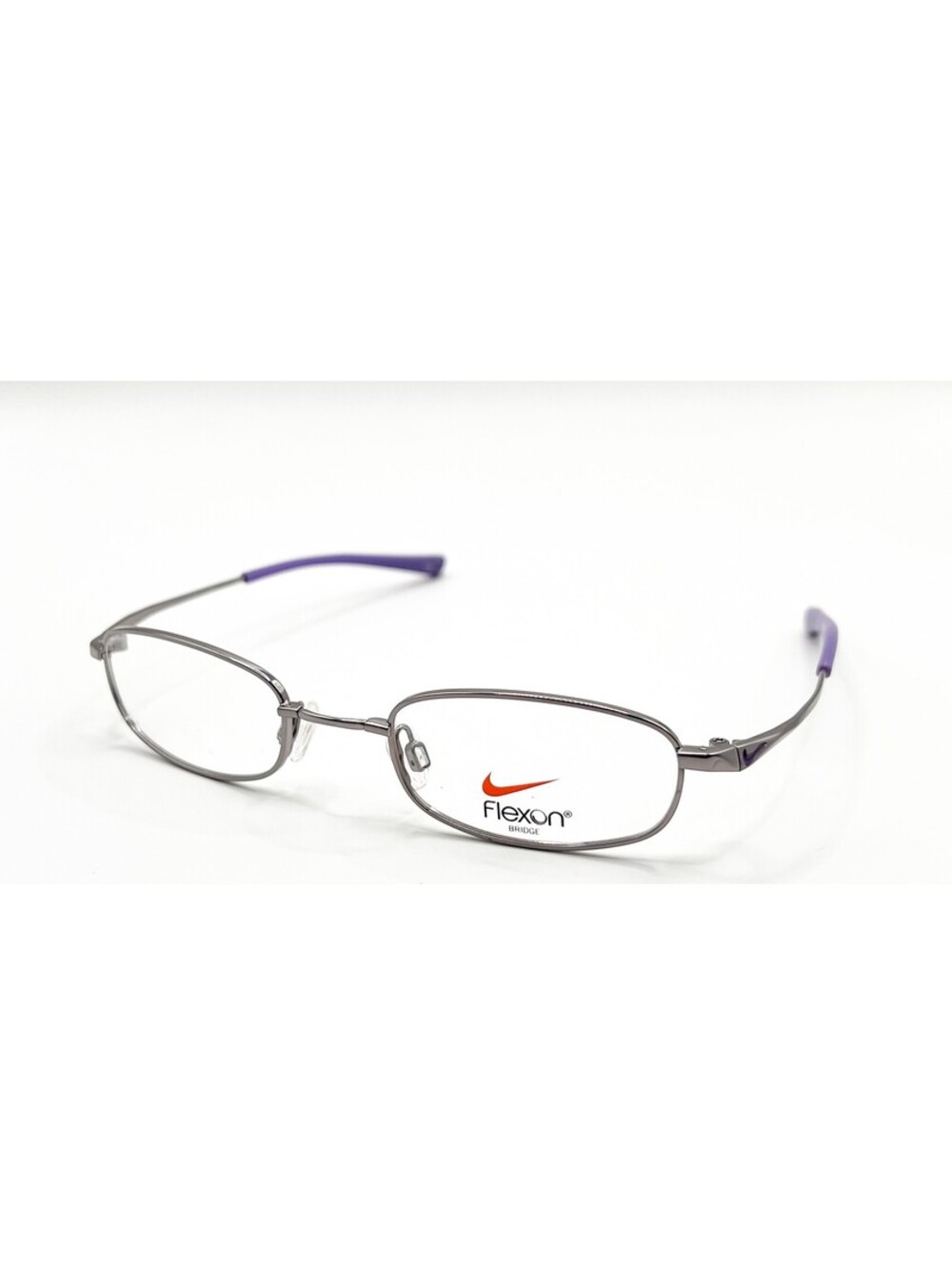 Nike 4676 038 Silver Purple Authentic Eyeglasses 47-20-130